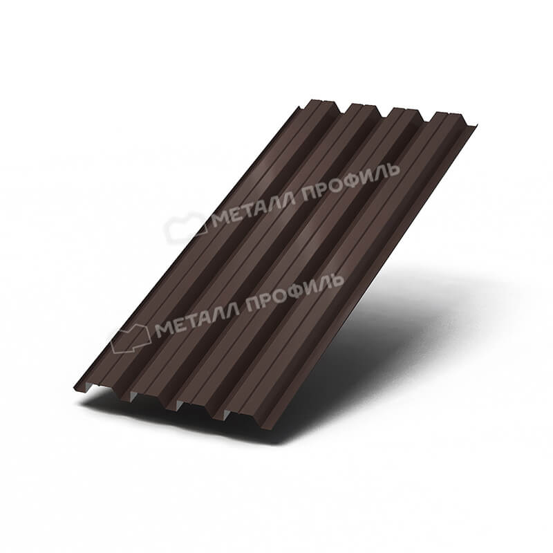 Фото: Профнастил Н60 х 845 - B (VALORI-20-DarkBrown-0.5) в Электроуглях