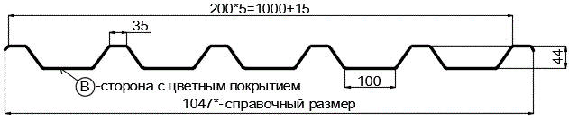 Фото: Профнастил Н60 х 845 - B (PURMAN-20-3005-0.5) в Электроуглях