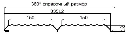 Фото: Сайдинг Lбрус-XL-В-14х335 NormanMP (ПЭ-01-1014-0.5) в Электроуглях