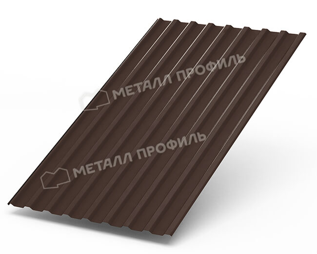 Профнастил МП20 х 1100 - R (Steelmatt-20-8017-0.4±0.08мм) в Электроуглях