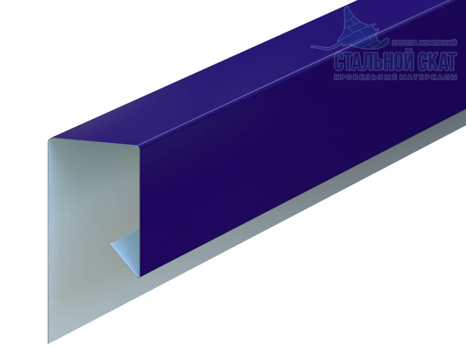 Планка завершающая сложная 30х25х3000 NormanMP (ПЭ-01-5002-0.5)