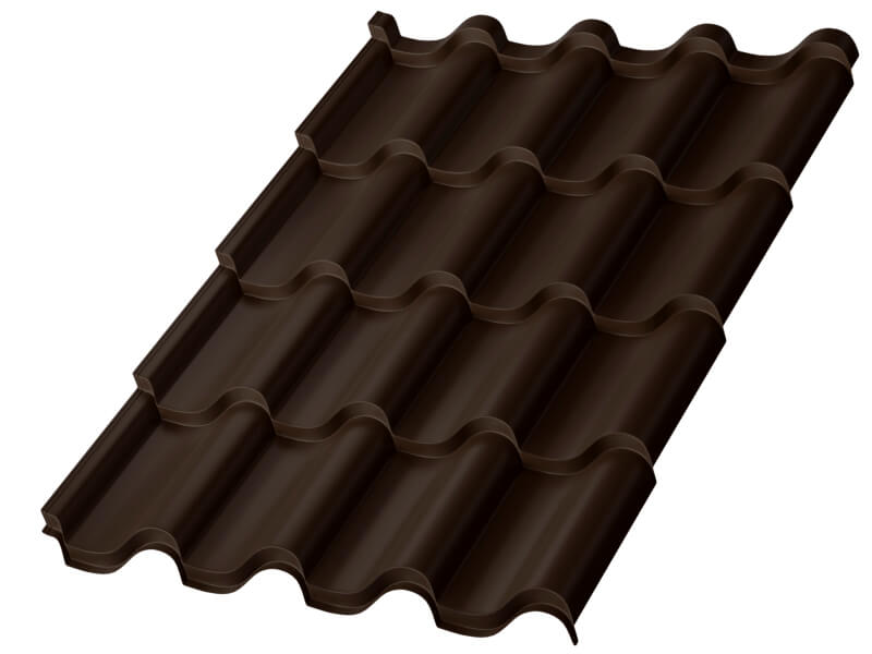Металлочерепица МП Монтерроса-XL (PURMAN-20-RR32-0.5)